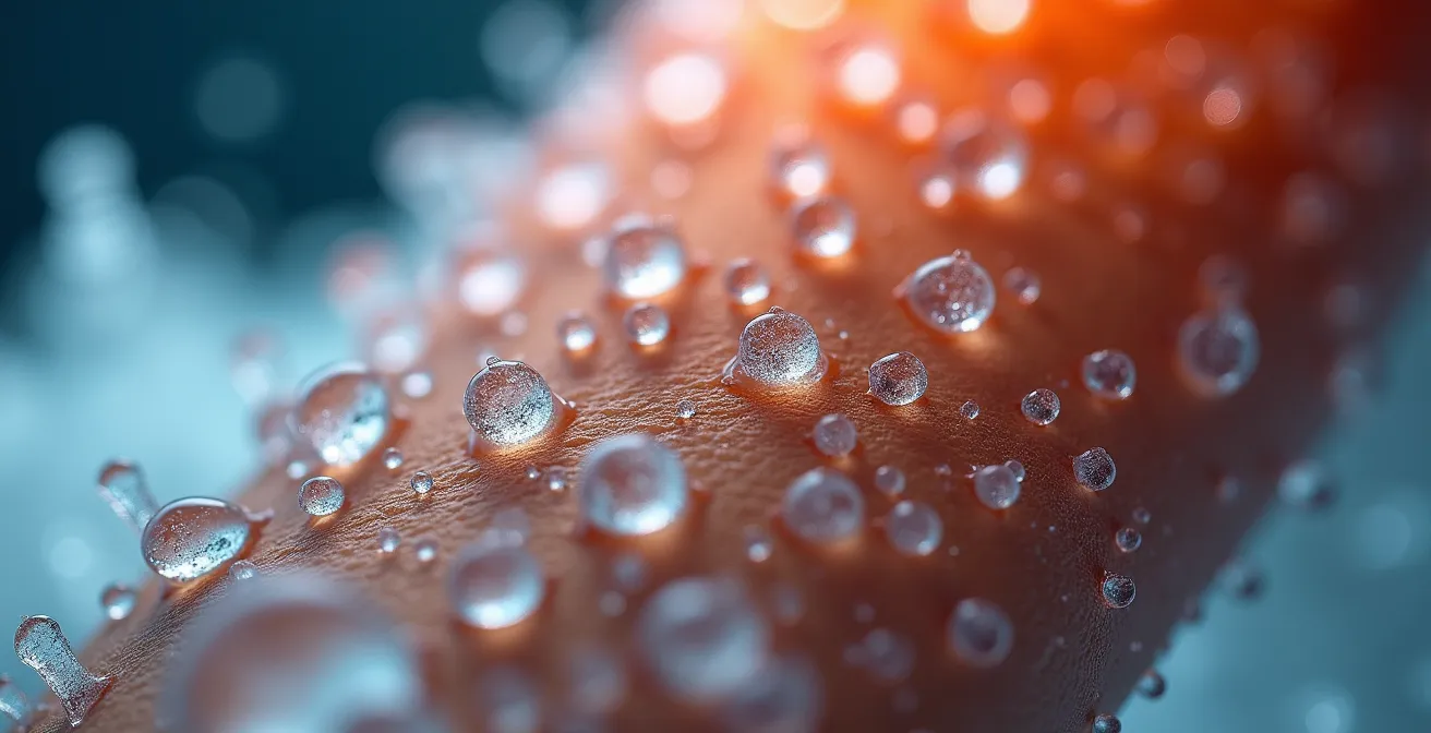 Athlete transitioning between hot and cold therapy pools