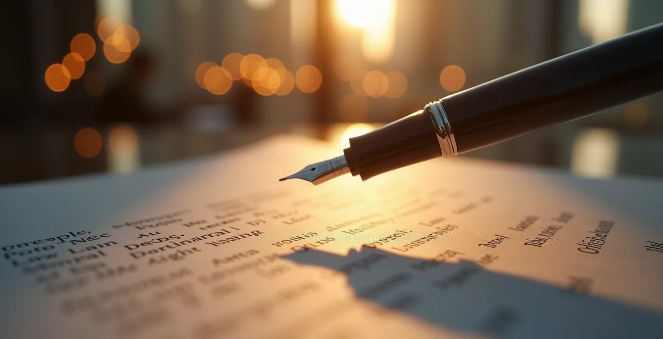 Legal document preparation in modern UAE law office